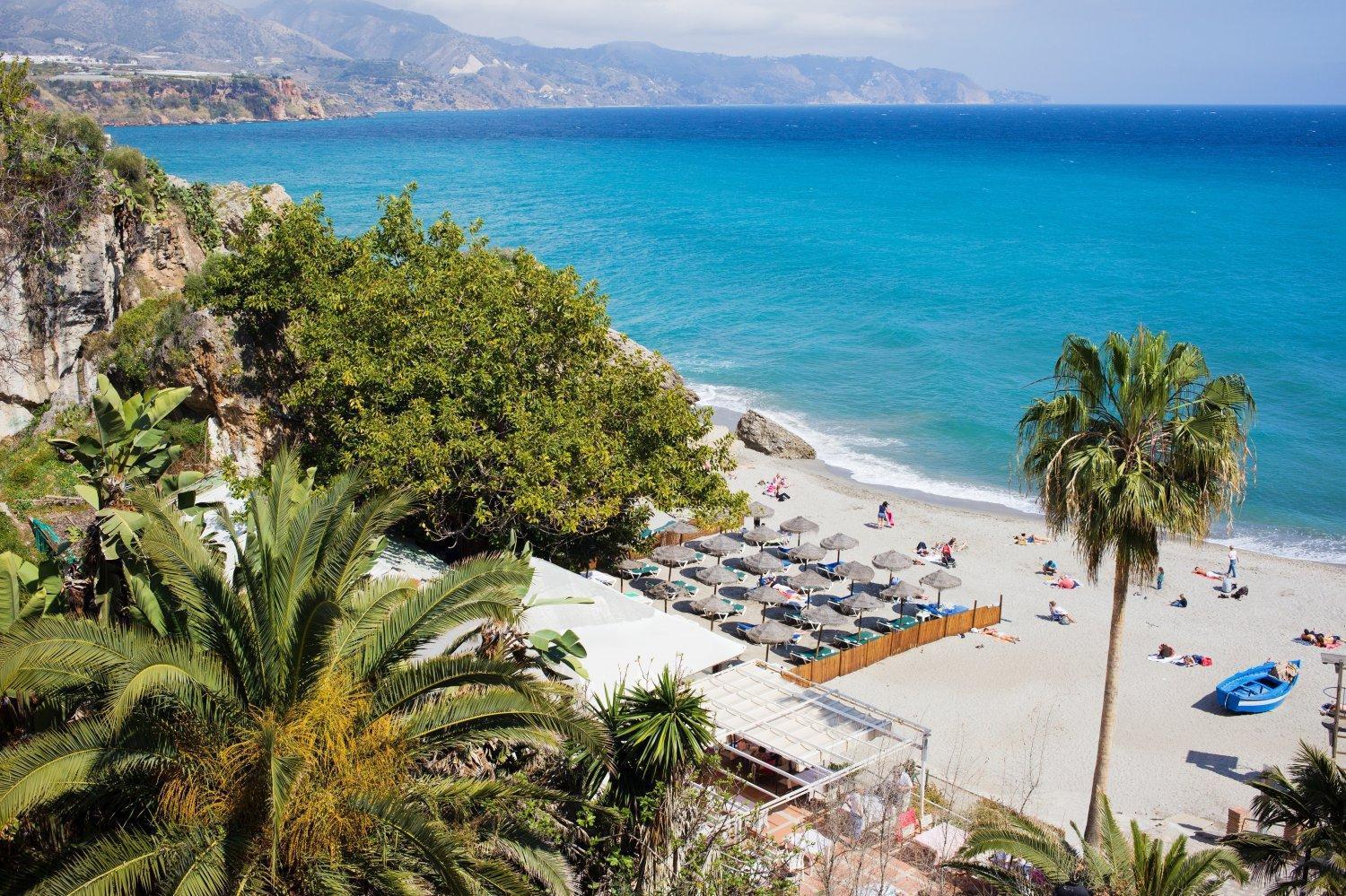 Casa Con Terraza Privada Villa Nerja Luaran gambar